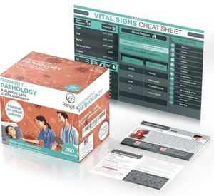 Pathology Flash Cards-Diagnostic Pathology&Advanced - Set Of 260 Flashcards - Picture 1 of 4