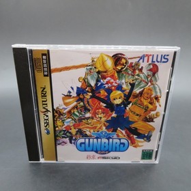 Gunbird Sega Saturn with Manual Japanese Version