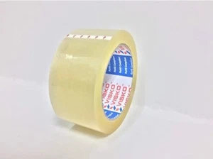 CLEAR PACKING TAPE PARCEL STRONG 48MM X 66M BOX SEALING SELLOTAPE PACKAGING 36 - Picture 1 of 3