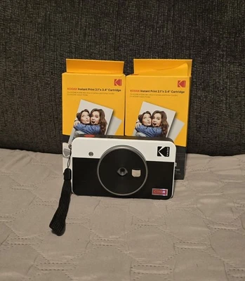 Cámara instantánea retro 2 en 1 Kodak Mini Shot 2 C210R e impresora fotográfica Foto 1 de 2