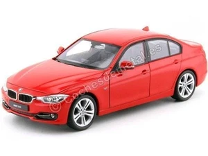2012 BMW 335i Serie 3 (F30) Rojo 1:24 Welly 24039 - Imagen 1 de 8