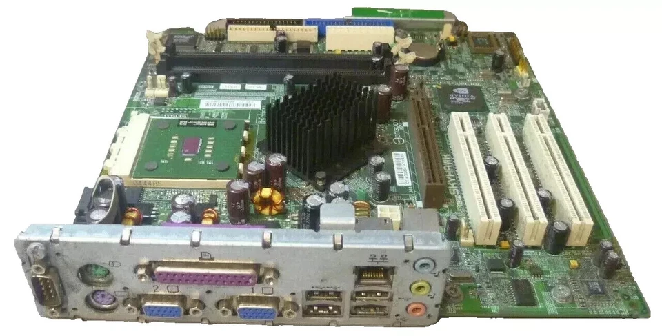 322122-001 HP Compaq D325 SKYHAWK DX6050 Socket 462 Motherboard With Back Plate - Image 1 of 1