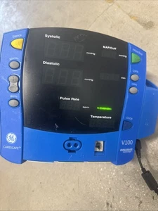 GE Dinamap Carescape Model V100 Patientenmonitor Temp Masimo Pulsfrequenz - Bild 1 von 15