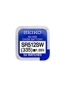 Seiko 335 / SR512SW Silver Oxide Watch Battery - Picture 1 of 1