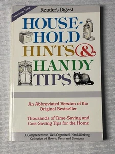 Reader’s Digest House-Hold Hints & Handy Tips Paperback 1994 - Picture 1 of 3