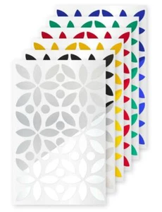 reflexsticker Blüten | 6 Farben | reflektierende Aufkleber | Reflektor Fahrrad - Bild 1 von 11