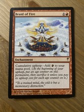 Braid of Fire - Coldsnap - LP - MTG #78