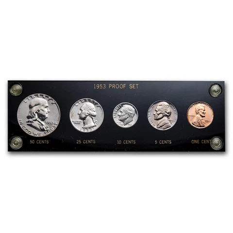 1953 U.S. Proof Set (Hard Plastic Holder) - SKU#154479 Cover
