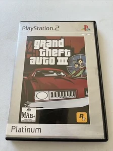 Grand Theft Auto III GTA 3 Sony PlayStation 2 No Manual - Bild 1 von 4