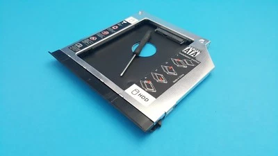 UltraBay 2 HDD SATA Adapter 9.5mm Dell Latitude E6420 E6430 E6520 E6530 SATA 2.5 - Image 1 of 4