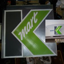 3D kmart Lime Green Sign, 3D printed. 12"×11"×1/2" 3D Graphics reproduction