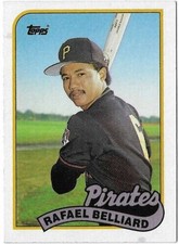 Rafael Belliard 1989 Topps #723 Pittsburgh Pirates