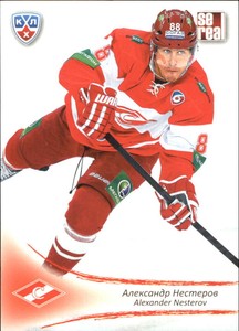 2013-14 Russian Sereal KHL #SPR015 Alexander Nesterov 