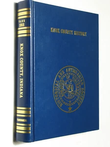 Knox County (Indiana) History IN genealogy 1988 Vincennes Sanborn Westphalia - Imagen 1 de 6