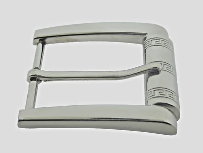 Pin Belt Buckles for Men's Fit 1.50″ inch 40mm Belt Silver Stainless Steel prong - Image 1 of 4