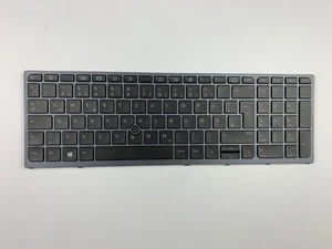 Tastatur (DE) 848311-041 SN7142BL Keyboard Backlit für HP ZBOOK 15 G4 G3 - Zdjęcie 1 z 2