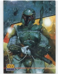 STAR WARS: GALAXY 3 (1995) PROMO SIN NUMERAR "BOBA FETT" - Imagen 1 de 2