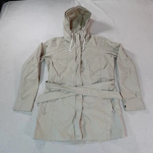 Columbia Jacket Womens Large Tan Lightweight Windbreaker Omni Shield Hike Parka - Picture 1 of 21