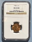 1946-S Wheat Cent Certified by NGC as MS 65 RD GORGEOUS COIN!