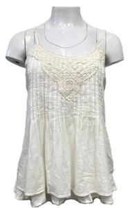 Passport Women's White Breathable Sleeveless 100% Cotton Top Size S NWD NEW - Picture 1 of 2