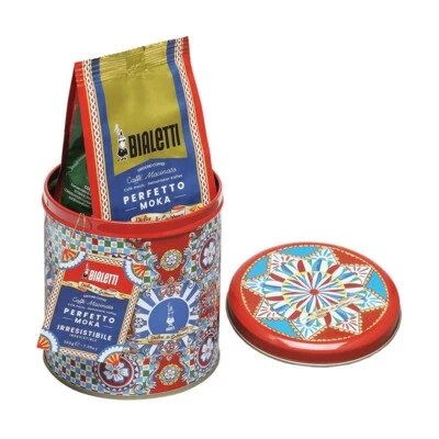 Bialetti Dolce & Gabbana Red Carretto Perfetto Moka Ground Coffee + Gift Tin - image 1 of 4