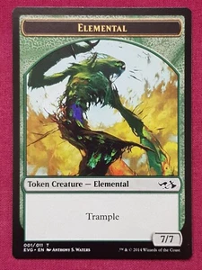 Magic The Gathering DUEL DECKS ANTHOLOGY ELVES VS GOBLINS ELEMENTAL token MTG - Picture 1 of 2