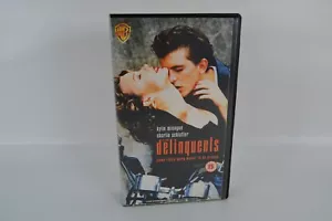 The Delinquents - 1989 VHS Video Cassette Tape PAL - Kylie Minogue - VGC - Rare - Picture 1 of 5