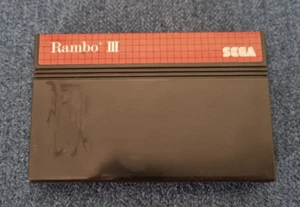 Sega Master System Spiel Rambo III 3 - Bild 1 von 2