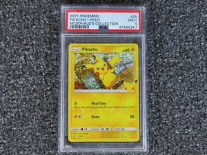 PSA 9 Pikachu - 25/25 - Carta Pokemon Promo McDonald's 25° Anniversario - Foto 1 di 4