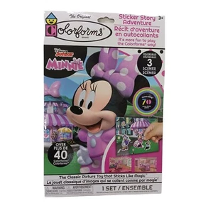Colorforms Minnie Mouse Sticker Story Abenteuer Disney Junior - Bild 1 von 2