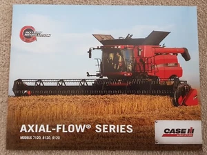 CASE/IH 7120 8120 9120 BROCHURE VENDITA MIETITREBBIA A FLUSSO ASSIALE - Foto 1 di 1