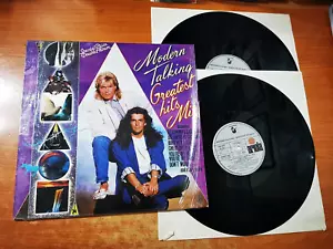 MODERN TALKING Greatest Hits Mix SPAIN 2 LP VINYL ULTRA RARE SHRINKWRAP 1988 OOP - Picture 1 of 2