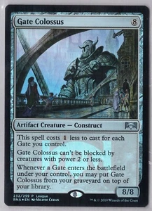 1x Gate Colossus *League Promo Foil* - Ravnica Allegiance - Near Mint - Bild 1 von 1