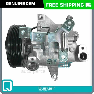AC Compressor OEM DKV10Z fits Subaru Crosstrek, Forester, Impreza, WRX, XV... QR - Image 1 of 4