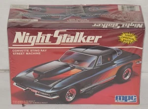 MPC 6361 Night Stalker Corvette Sting Ray Street Machine 1/25 Scale Model Kit - Picture 1 of 3