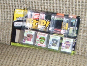 2023 4 piezas Teenage Mutant Ninja Turtles Funko Bitty Pop! Figuras con caja - Imagen 1 de 1