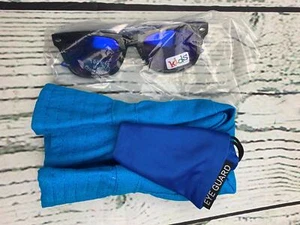 Bucket Hat and Sunglasses for Boys and Girls Protective Sunglasses Blue - Picture 1 of 2