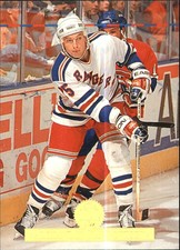 1994-95 Leaf Rangers Hockey Card #118 Alexander Karpovtsev