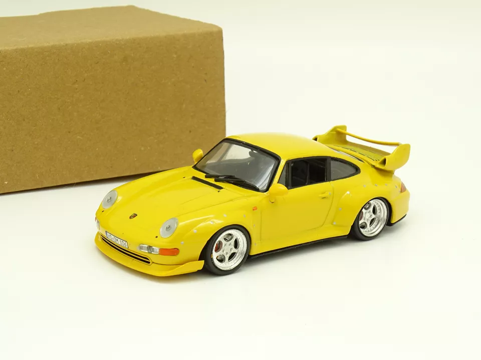 Vitesse SB 1/43 - Porsche 911 993 GT Jaune - Photo 1/1