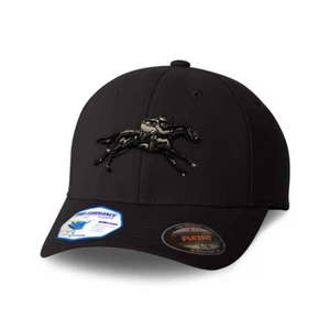 Flex Fit Hats L/XL S/M Jokey Horse Race Polyester Baseball Cap for Men and Women - Picture 1 of 19