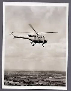 SAUNDERS ROE P.531 HELICOPTER VINTAGE LARGE PHOTO - SARO - Picture 1 of 2