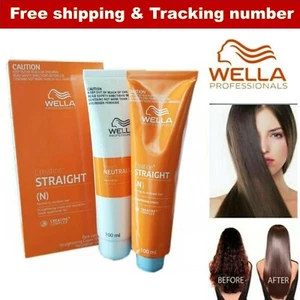 WELLA WELLASTRATE Permanent Straight System Hair Straightening Cream Intense N - Picture 1 of 10