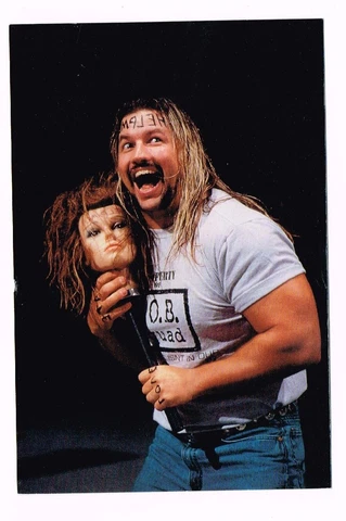 1999 Titan Wrestle mania live postcard #44 Al Snow Cover