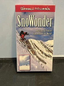 Warren Miller's SEALED Snowonder Rare VHS - Picture 1 of 2
