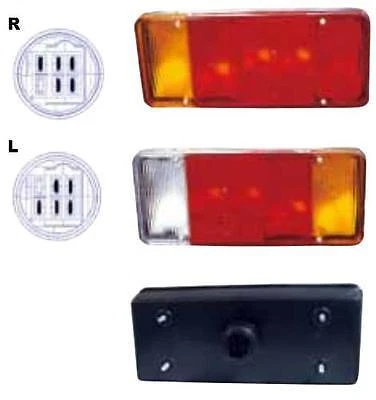 Fanale posteriore IVECO Cassonato OM COPPIA DX E SX - Immagine 1 di 1