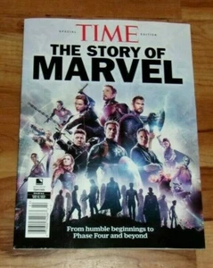 NEW 2022 Special TIME Issue The Story of Marvel Magazine Comics Movies Phase 1-4 - Picture 1 of 2