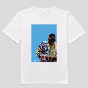 CUSTOM T SHIRT NOTORIOUS B.I.G. BIG RAPPER MUSIC HIP HOP R&B VINTAGE TEE ARTIST - Picture 1 of 3