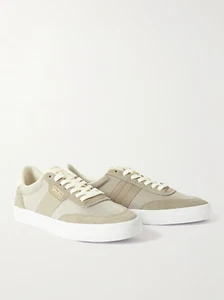 Polo Ralph Lauren Mens Court Low-Top Sneaker Elephant Skin - Picture 1 of 3