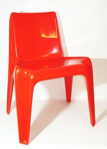 Vintage Bofinger Stuhl Design Bätzner Chair Mid Century 60er 70er Space Age