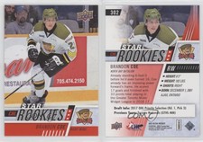 2017-18 Upper Deck CHL Star Rookies Red Brandon Coe #302